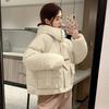 Женская короткая хлопковая куртка с утеплителем, зимняя новая маленькая куртка с капюшоном и пуховым хлопковым наполнителем, женская утолщенная хлопковая куртка-пуховик, партия