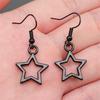 Серьги-подвески и подвески в виде звезд и луны в форме пентаграммы для женщин, украшения на Новый год, креативные товары