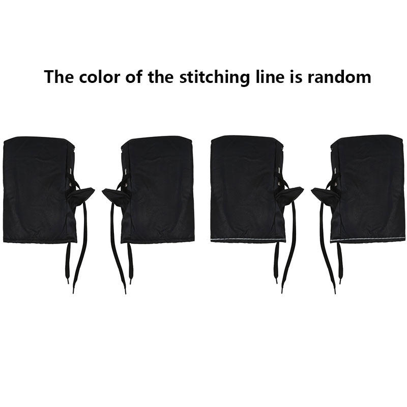 Водонепроницаемые перчатки для руля мотоцикла, защитные перчатки для рук, зимние ветрозащитные, утолщенные, теплые, термозащитные перчатки для мобильного телефона, 1 пара