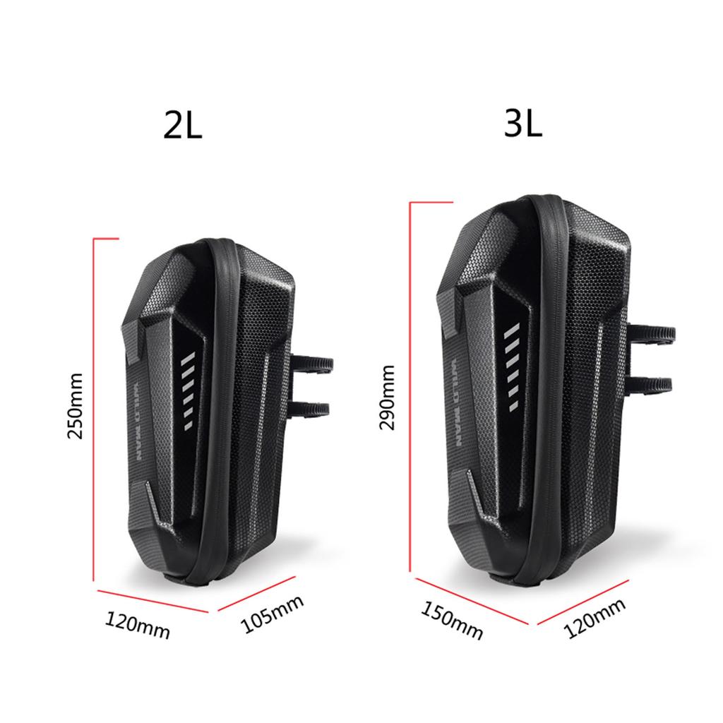 WILD MAN ES8X/ES8X Plus (optional) Electric Scooter Bicycle Front Bag  Handlebar Bag Riding Travel