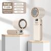 LED Display Portable Fan Powerful Handheld Electric Fan Turbo Quiet Fan  Home Use