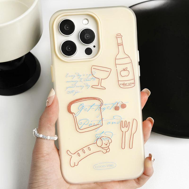 Чехол Zhitai Cartoon Jelly Skin для iPhone 12–16, подходит для iPhone 14 Pro Max