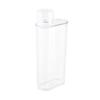 Sealed Food Storage Container Transparent Airtight Grain Canister Food Storage Bin with Pour Spout for Rice Beans Flour Snacks Kitchen
