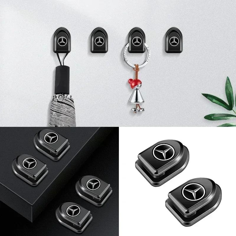 Car Hooks Interior Storage Holder Hanging Hook For Mercedes Benz AMG A C E Class W201 W210 W108 W204 W205 W203 W211 W124 W177 QG1