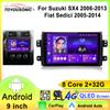 Android 13 Автомобильное радио для Suzuki SX4 2006-2013 Fiat Sedici 2005-2014 Мультимедиа Видео Плеер Навигация 2din Carplay Стерео Аудио