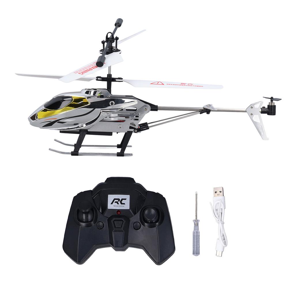 RC Helicopter with Lights 3.5 Channel USB Drop Proof 2.4G Remote Control Helicopter Toy for Kids