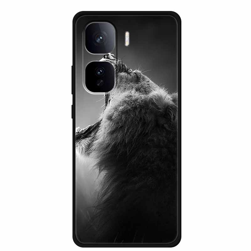 Задняя крышка для Vivo iQOO Neo 10 Plus Чехол 10Pro Черный ТПУ Силикон Мягкий Funda Сумка Для Vivo iQOO Neo 10 Pro Чехол Neo10 Pro Coque