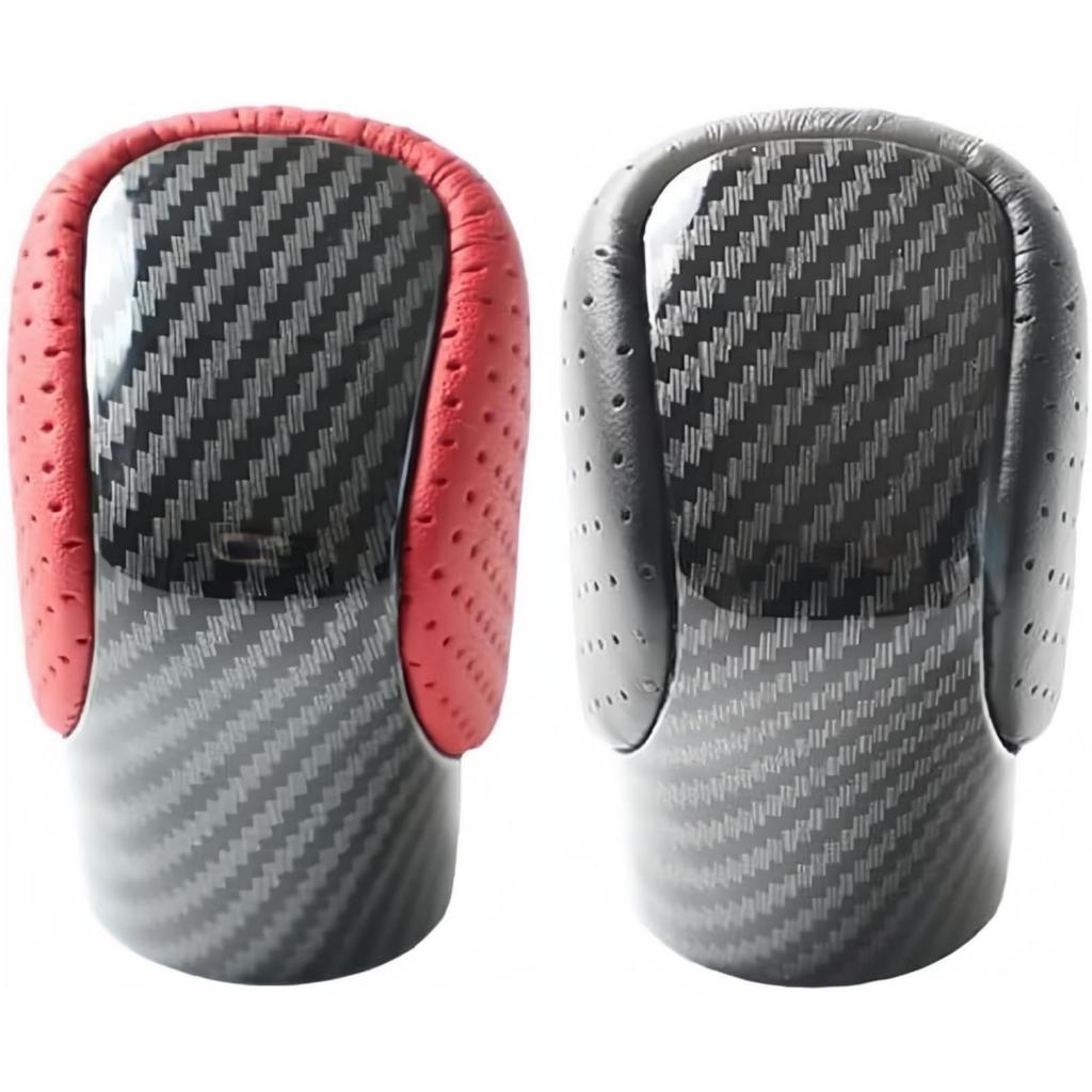 YHWSMYL Для Lexus ES300h Аксессуары Ручка переключения передач, Настоящая карбоновая ручка переключения передач, Кожа, Премиум