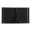 Nakabayashi Cotto Black Mount Photo Album Welded Type L Size 1 Tier Pocket Mount Blue A COPL 241 B