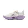 Li Ning Ultra Light 22 Racing Lightweight Cushioning Running Shoes Women Sneakers Off-White ARBV002-45