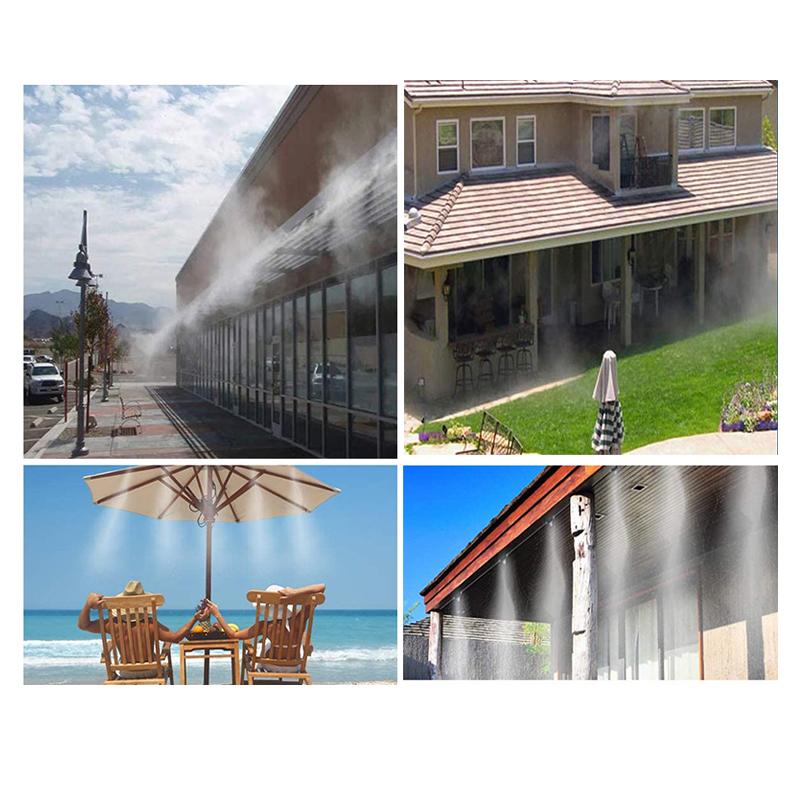 Balidao New Design Deck Misting System Overhead Watering Can Spray Mister for Workshop