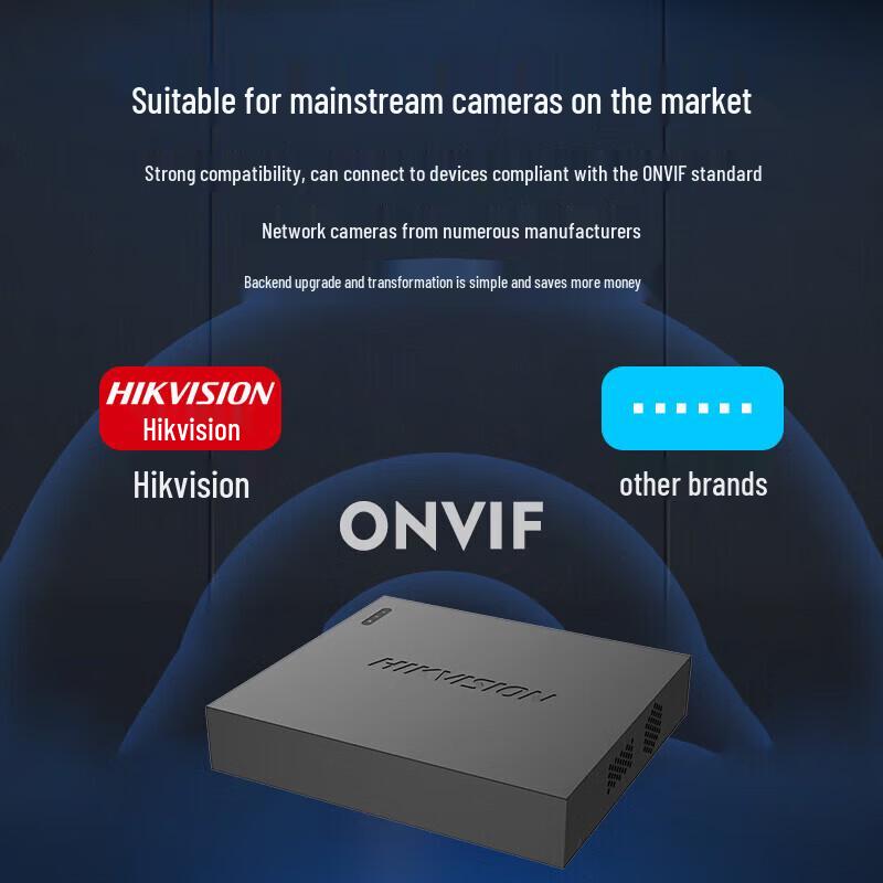 Hikvision Smart Network Video Recorder CN plug (adapter included)