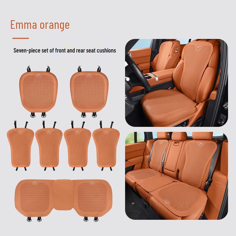 Suitable for BAIC ARCFOX Alpha S, E5 Koala, S6, T6: Breathable, All-Season, Full-Surround 5-Seat Car Cushion Mat.