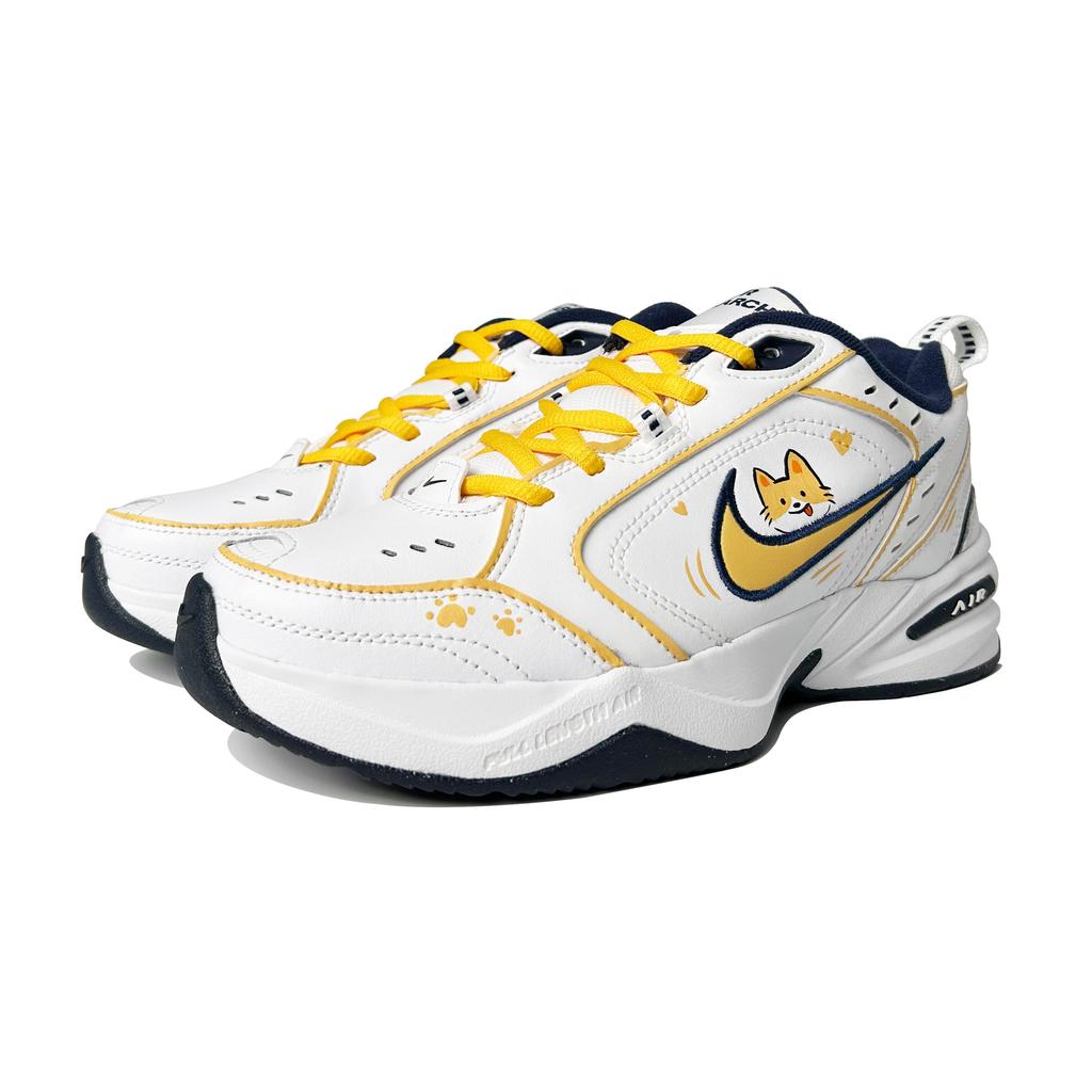 Nike Кроссовки Air Monarch 4 Chunky Унисекс Низкие Желтые 415445-102(Команда146-)