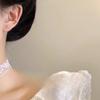 Серьги 'Золотая фасоль' Женские простые и маленькие повседневные серьги-подвески с круглыми бусинами в виде фасоли