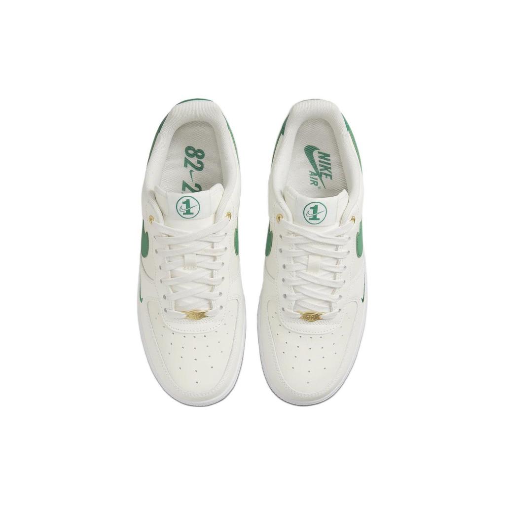 Nike Air Force 1 07 SE 40-летний юбилей - Sail Malachite Женские кроссовки Кремово-белый Металлик-Золотой DQ7582-101