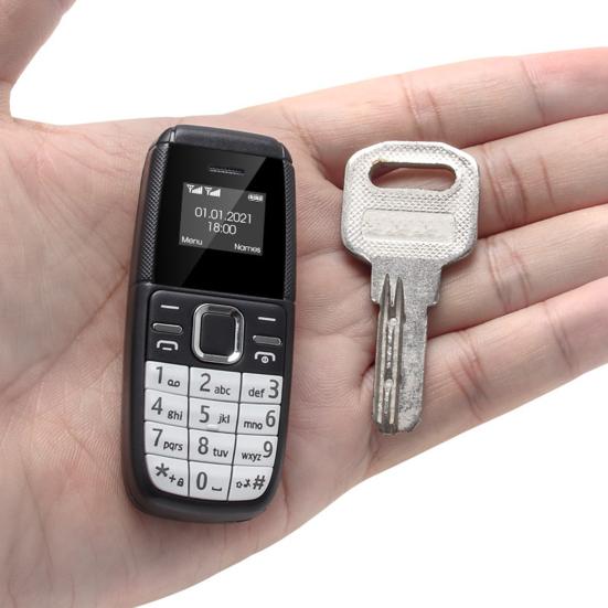 Мини телефон с мини-клавиатурой BM200, две SIM-карты, двойной режим ожидания, без камеры, 0,66 дюйма