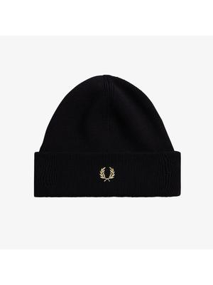 Fred Perry Классическая шапка-бини черная Cfpu2438161 157 qzgCfpu2438161 157