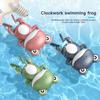 Baby Shower Clockwork Cute Animal Swimming Frog When Baby Bath In Bathroom Baby Water Toy Kids Clockwork Bath Toys Bathroom Toys