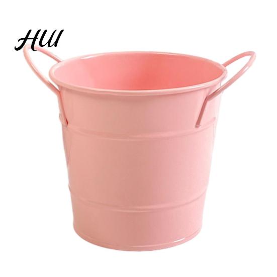 Desk Accessory Storage Metal Bucket Pencil Holder Funny Organizer for Office Home Stationery Large Capacity Boxes Pens Markers Rulers Tidy