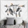 Bohemian Decorative Painting Bedroom Tapestry Wall Hanging Living Room Background Cloth Room Decorative Painting Wall Cloth