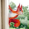 [MJ] 1/3/5PCS Peeping Squirrel Wall Decal, Woodland Stickers For Walls And Windows
