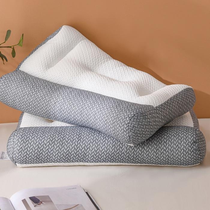 Подушка с разделителями в японском стиле, предотвращающая растяжение, защищает шейный отдел позвоночника и помогает спать, цельная подушка для дома