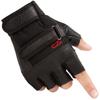 Half Finger Leather Gloves Men and Women Outdoor Sports Cycling Fitness Mountaineering Cross-Fighting Wild Motorcycle Leather Gloves