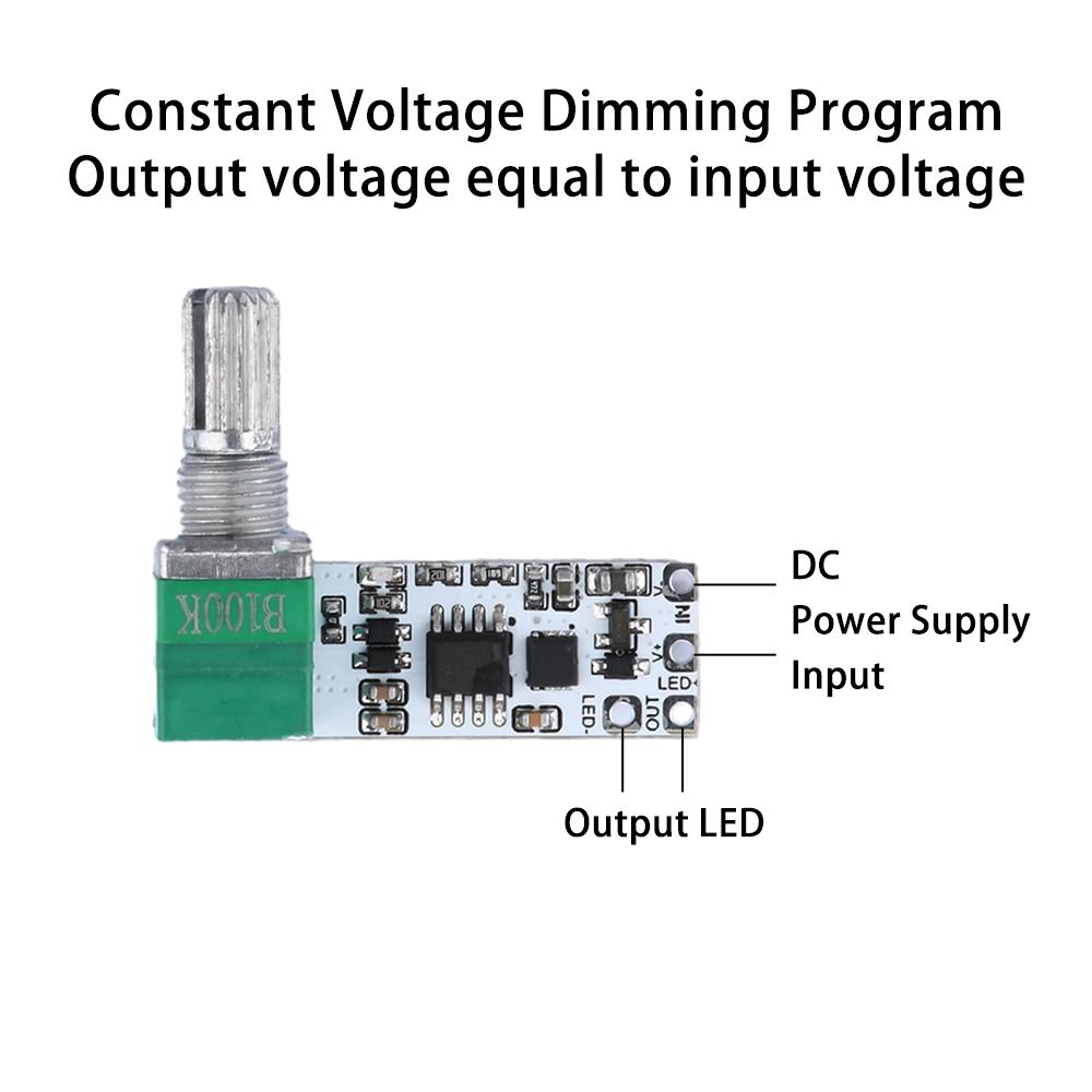 LED Constant Voltage Dimmer Module Light Strip With Switch Board Brightness Adjustment Advertising Word Light Box