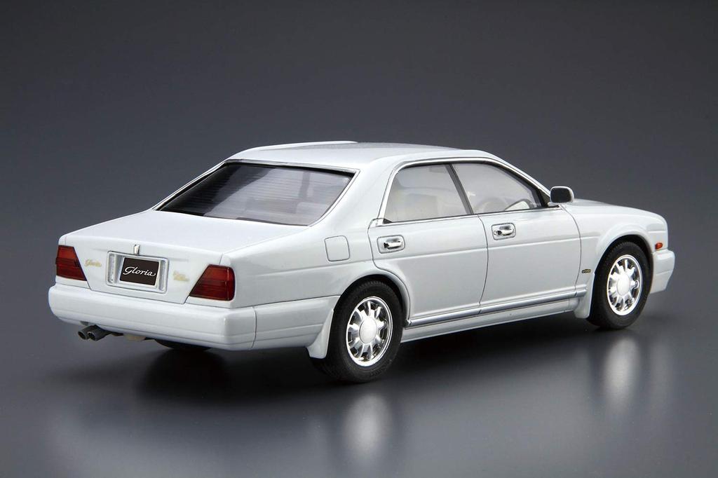 Aoshima Bunka Kyozaisha The Model Car Series Nissan Y32 Gran Turismo Altima 1992 Пластиковая модель 1/24 № 92 Cedric/Gloria