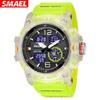 Men's Outdoor Cool Dual Display Waterproof Luminous Sports Electronic Watch