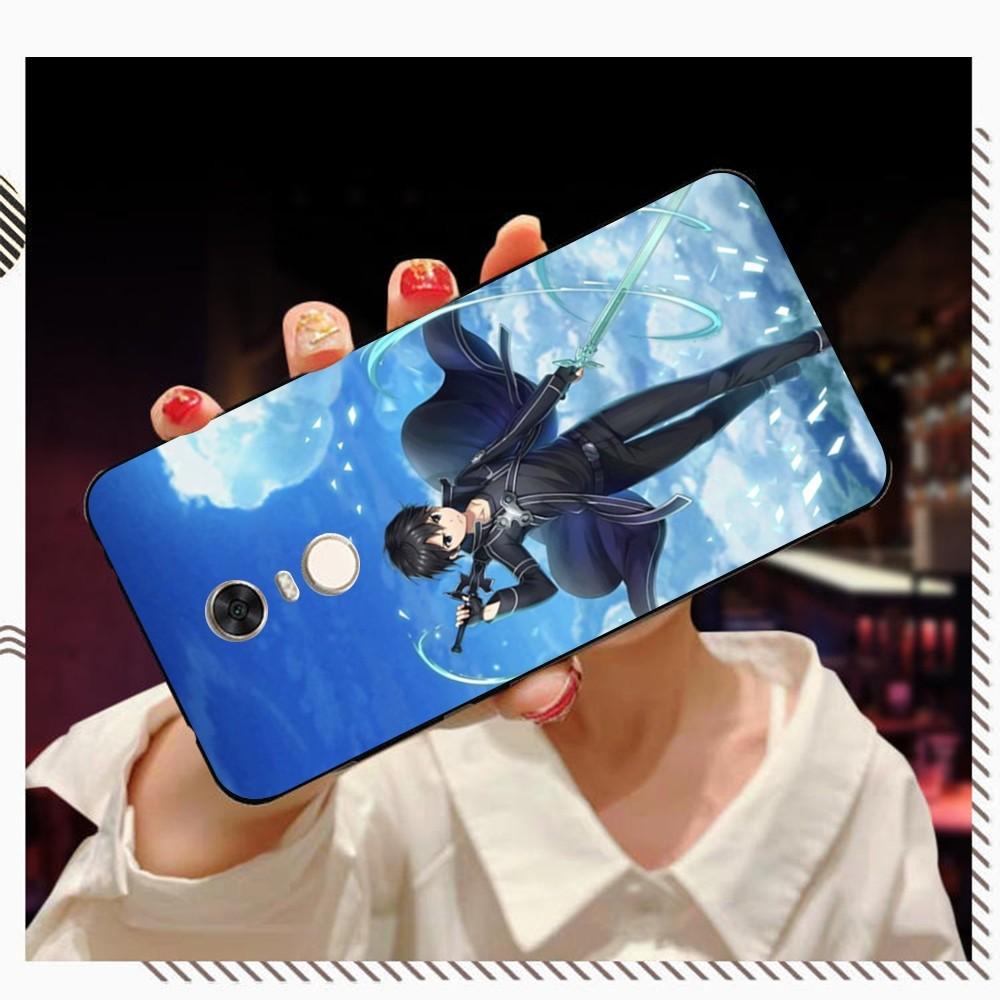 Sword Art Online Phone Case For Redmi 5 6 7 8 9 10 Plus Pro 6 7 8 9 A GO K20 K30 K40 Pro Plus F3 Fundas