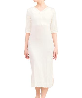 One Kimono Japanese Japanese Cold Heat Toray Размер L [SOUBIEN] Нижнее белье, часть, женская комбинация, нижнее белье, кимоно, нижнее белье, нижнее белье, белое, 3/4