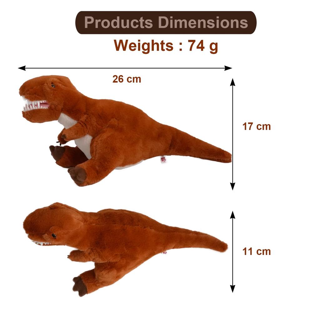 TS Advance Exciting Illustrated Book: Dinosaurs, Plush Animals