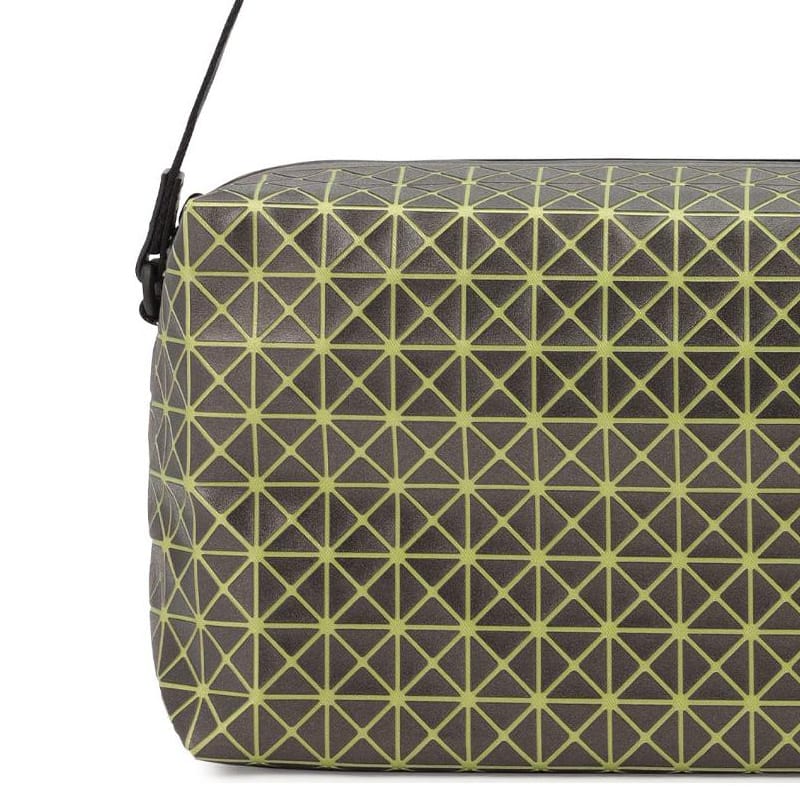 ISSEY MIYAKE Polyurethane Shoulder Bag, Crossbody Bag Women's Black BB34-AG753-15