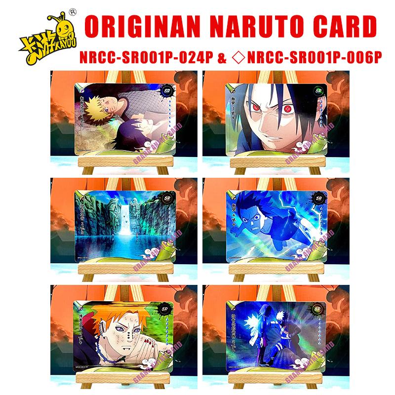 KAYOU Оригинальные Карты Наруто MR UR SP SSR SR R PTR Эпоха Ниндзя N Издание Аниме Итачи Саске Какаши Полный Набор Коллекционная Карта