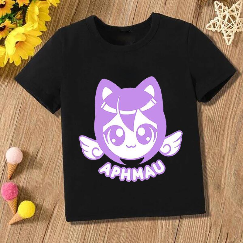 Women's Aphmau Cartoon T-Shirt - 100% Cotton, Digital Print, Standard Fit - View #6