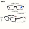 Rectangle Anti Blue Ray Glasses Blue Light Protect Glasses UV400 Protection Anti Blueray Glasses Computer