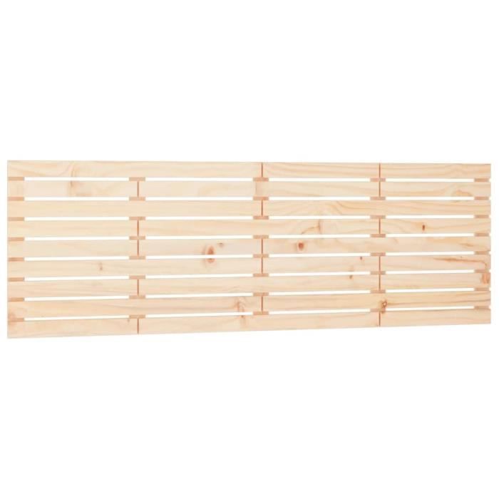 VidaXL Wall-mounted Headboard 166x3x63 Cm Solid Pine Wood 824748