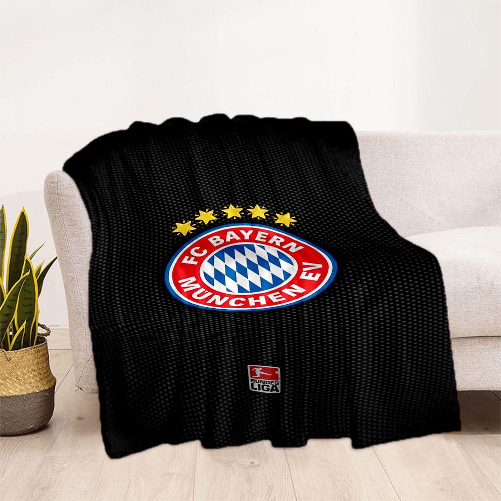 Bayern Munich Blanket Durable Comfort Great for Chair Bed Sofa Four Seasons Universal Digital Print Suitable for Gifting Relatives and Friends