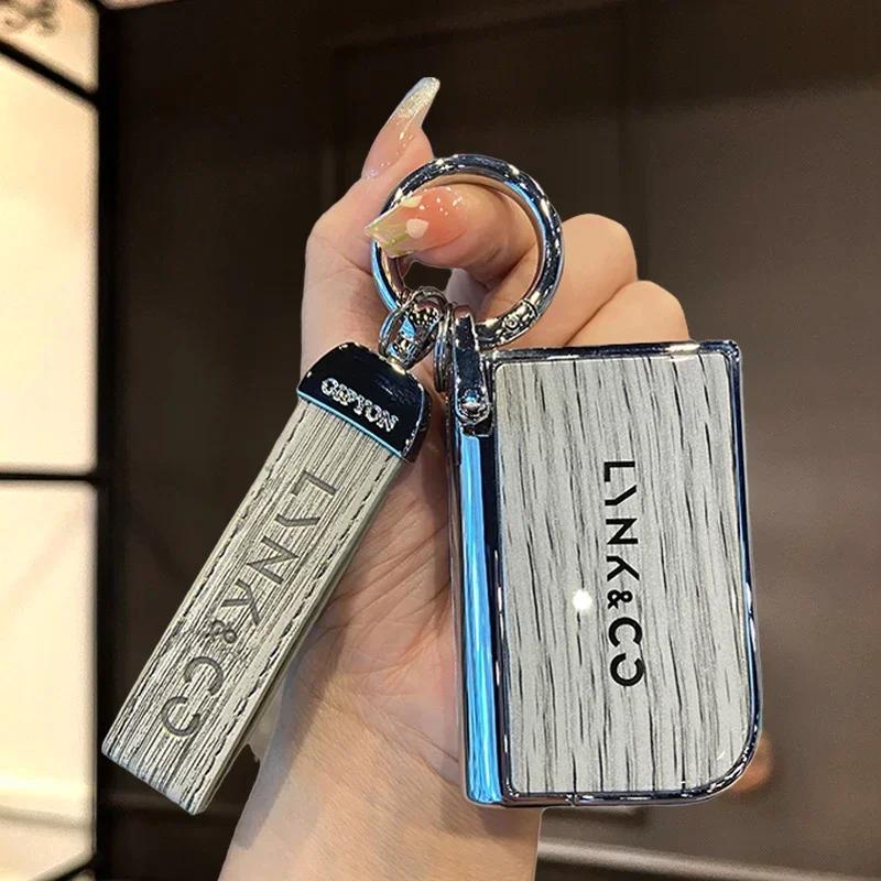 DCT4 High end personalized key case for men and women's car remote control protective case key chainFor LYNK&CO 03/09/01/02/06 /2023