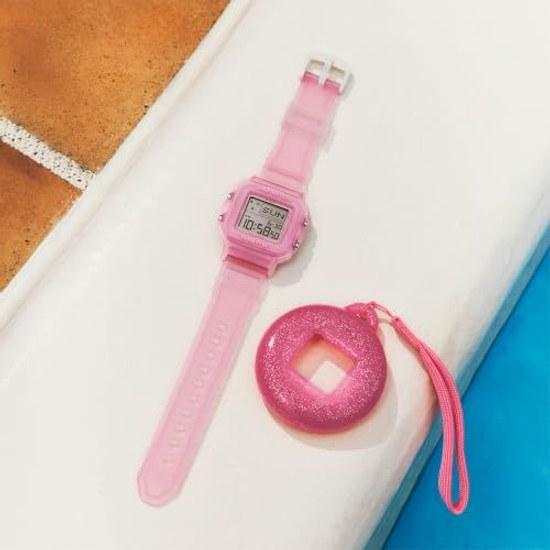 Casio wristwatch Baby-G BGD-10KG-4JR ladies pink skeleton