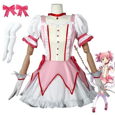 Костюм для косплея Мадоки Канамэ - Боевой костюм Puella Magi Madoka Magica