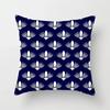 Blue White Porcelain Print Cushions Case Bohemian Style Mandala Geometry Pillows Case Modern Fashion Sofa Chairs Throw Pillows