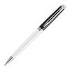 WATERMAN Ballpoint Pen Metropolitan Essential Black White CT Fine Tip Gift Box Gift Luxury Regular Import 2202912 Oil-based