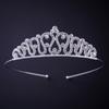 Women New Sweet Wind Princess Tiara Birthday Party Crown For Performance Party Decorative Crown
