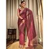 Branded New Collation Wedding Saree Gift for women,Blouse (Need To Be Stitched As Per Size And Fit)