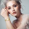 JEWELRYWE Женские золотые аналоговые часы Водонепроницаемые Модные Кварцевые Повседневные Деловые Аксессуар Подарок для неё