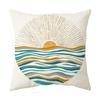 45*45 Home Decor Square Living Room Pillowcase Cushion Cover Decorative Polyester Geometric Pillowcase