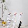 Girls' Stockings Summer Thin Sweat-Absorbing Striped Children'S Socks Medium Tube Mosquito-Proof Knee Socks Boys' Students Long Socks